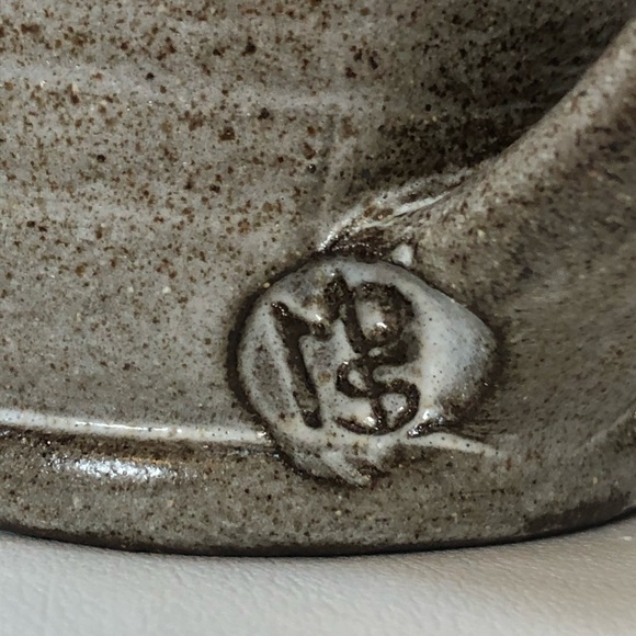 2 Cookie mugs clay pottery, 1 pair - Picture 4 of 5